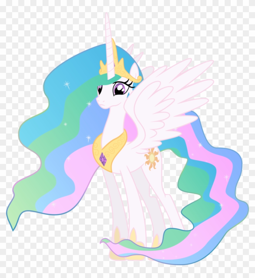 Pony Rainbow Dash Pinkie Pie Princess Celestia Applejack - Imagenes De Celestia Mlp #1138677