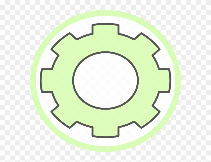 Cog Green Gear Clip Art At Clkercom Vector Online Royalty - Gear Clipart #1138681
