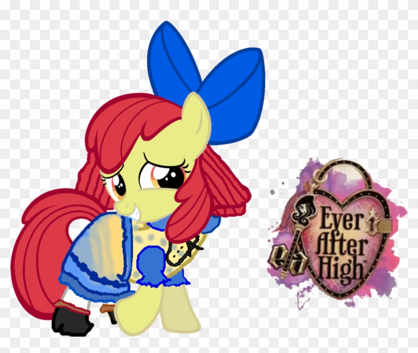 Apple Bloom As Blondie Lockes By Thunderfists1988 On - Ever After High Spring Unsprung + Thronecoming Dvd #1138887
