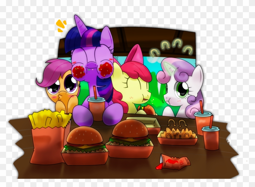 Food, French Fries, Hay Burger, Mare, Messy Eating, - Food, French Fries, Hay Burger, Mare, Messy Eating, #1138893
