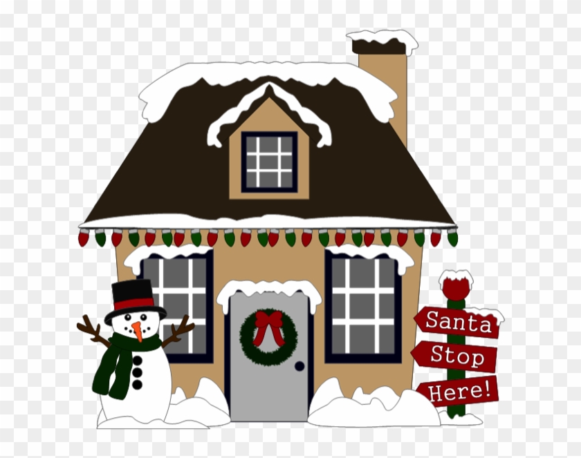 Christmas House By Scrappydew - Cartoon #1138899