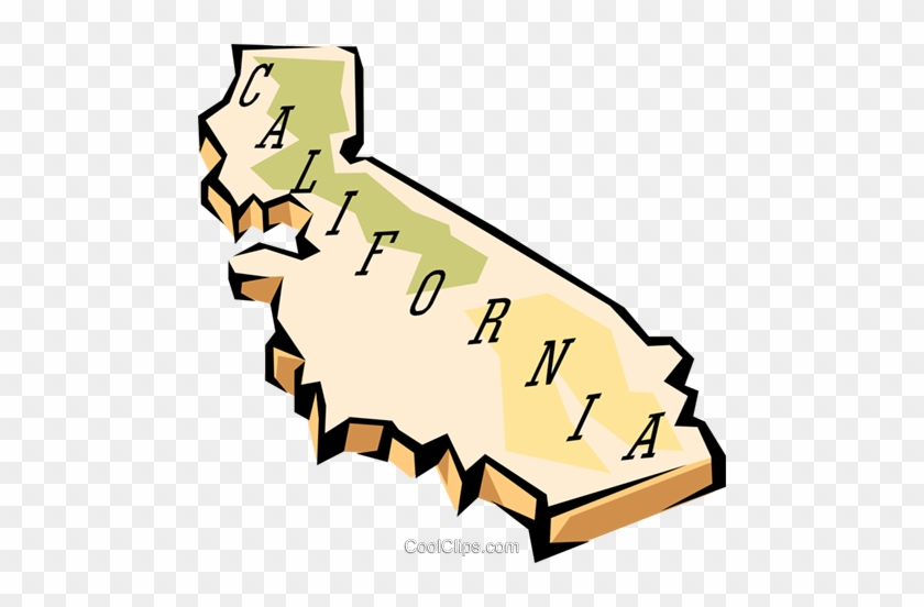 California State Map California River Map California - California Map Clip Art #1138998