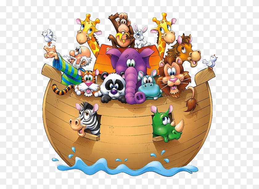 Use These Free Images Of Noah's Ark Cartoon Animal - Dibujos De Arca De Noe #1139274