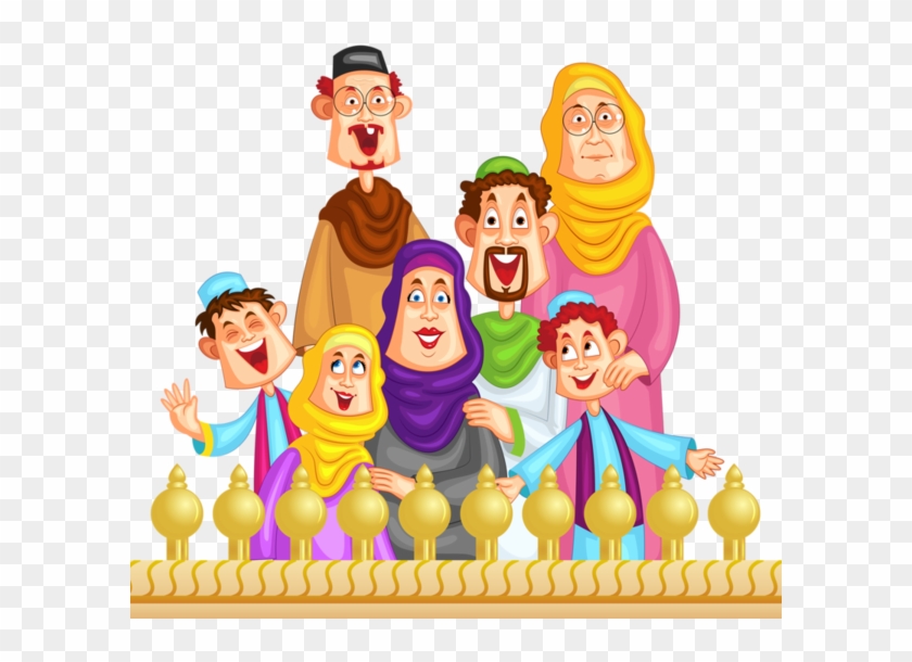 Personnages, Illustration, Individu, Personne, Gens - Muslim Family Png #1139301