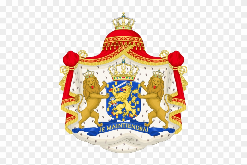 Coat Of Arms Of Frederick Henry, William Ii And William - Kingdom Of The Netherlands Coat Of Arms #1139310