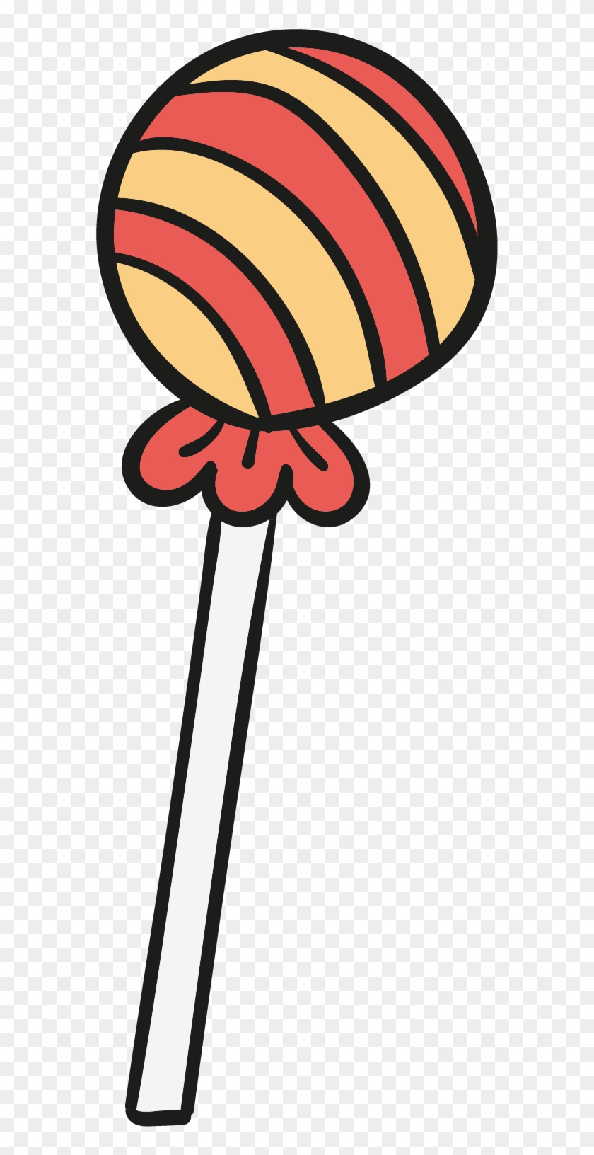 Lollipop Cartoon Candy Clip Art - Cartoon Lollipop - Free Transparent PNG Clipart  Images Download