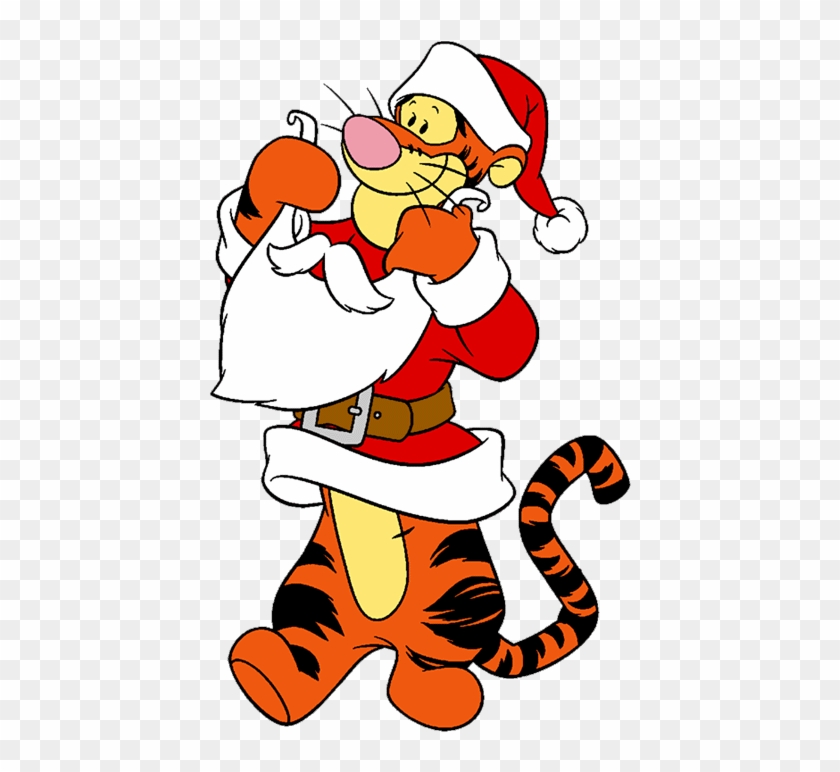 Tigger Christmas Clip Art Photo - Winnie The Pooh Christmas #1139393