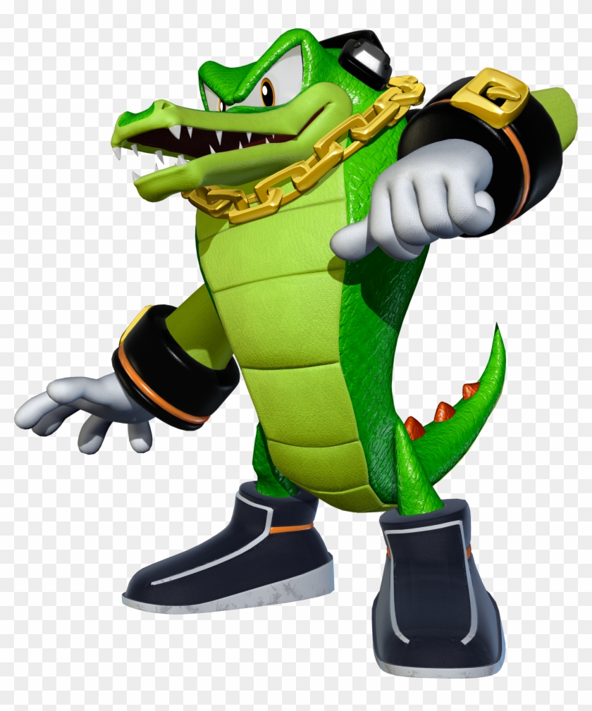 Vector The Crocodile Shadow The Hedgehog Official Art - Vector The Crocodile Shadow The Hedgehog Official Art #1139457