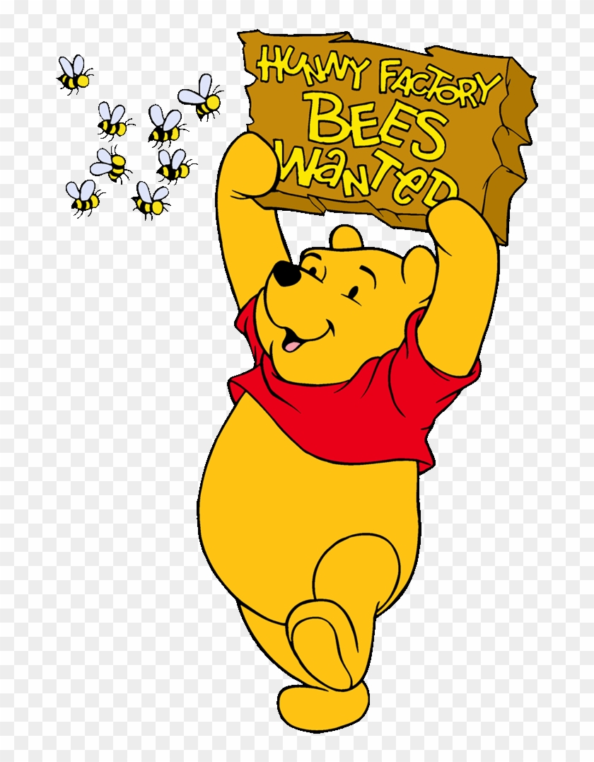 Pilot Pooh Clipart - Winnie The Pooh Bees #1139524