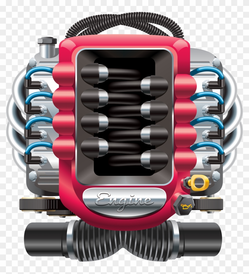 Fire Engine Clip Art - Car Engine Png #1139535