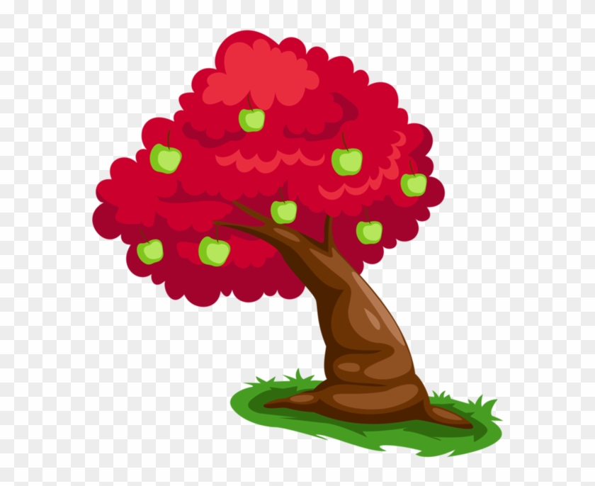 Mish Mashapple Treeclip Art - Apple Tree Cartoon Png #1139560