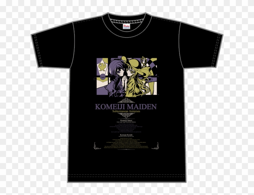 T Shirt Alt Attribute English Sleeve - フラン ドール スカーレット T シャツ #1139586