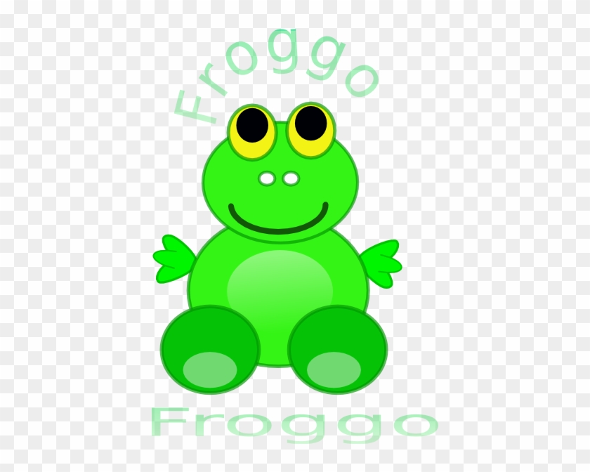 Frog 8 Clip Art At Clker - Custom Baby Frog Shower Curtain #1139589