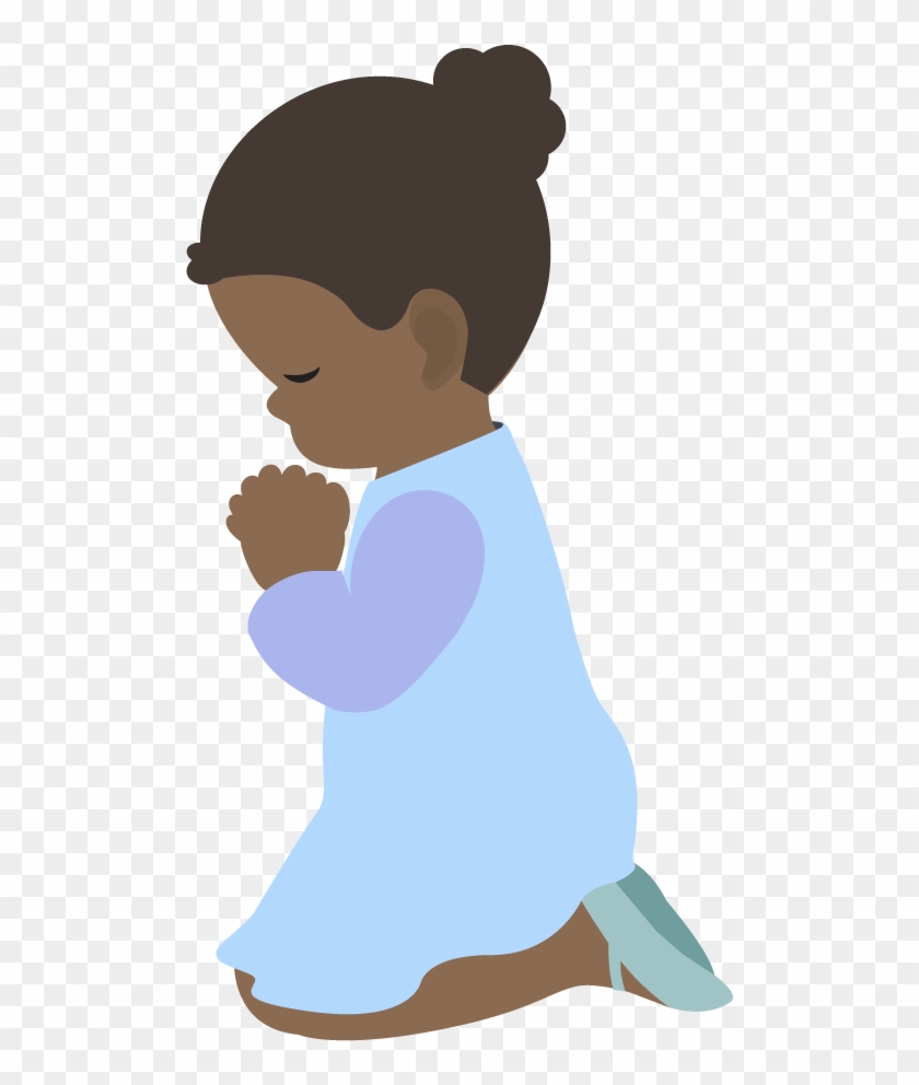 Child Prayer Clipart - You Ask For In Prayer #1139620