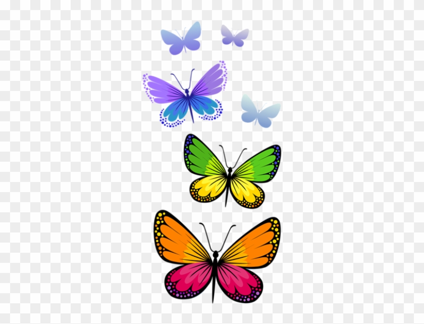 Borboletas Borboleta Bonita Colorida 2 Png - Butterfly Clipart Png #1139663