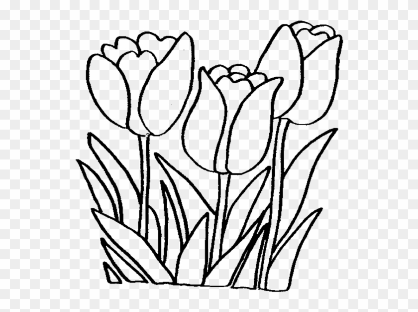 Coloring Page Of Flowers #1139749