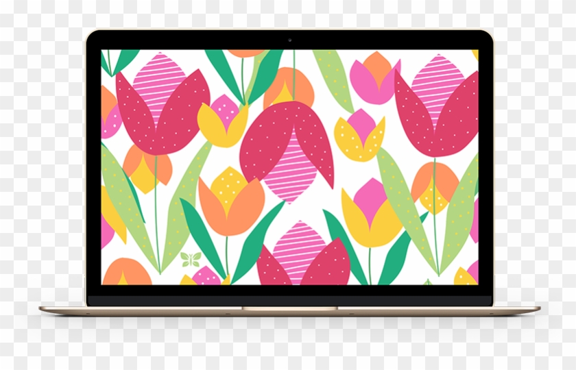 Tulips-desktop - Honest Company - Diapers, Tulips, Size 3 #1139767