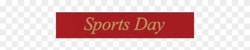 Red/gold Sports Day Ribbon - Tellurium Q Logo #1139805