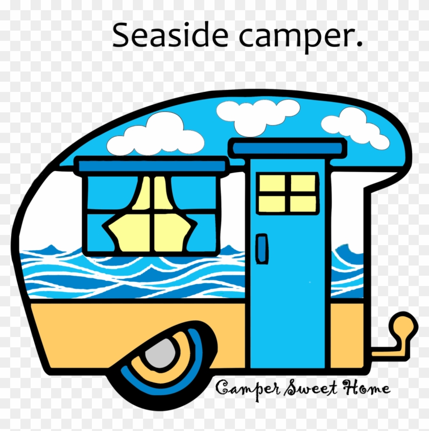 "seaside" Camper Camper Sweet Home - Caravan #1139861