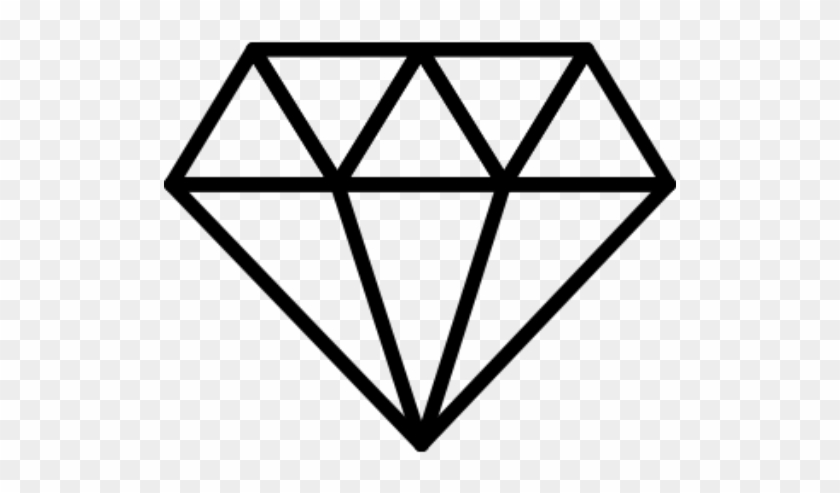 Cropped Diamond Icon - Transparent Diamond #1139872