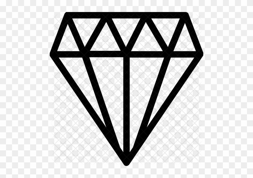 Diamond Icon - Ring Clipart #1139876