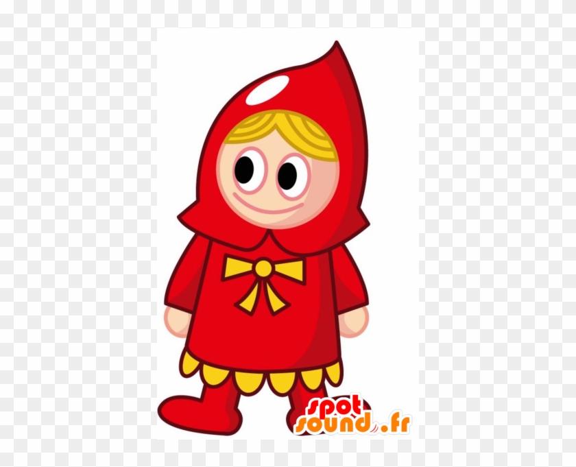 Mascot Little Red Riding Hood - Girl #1139878