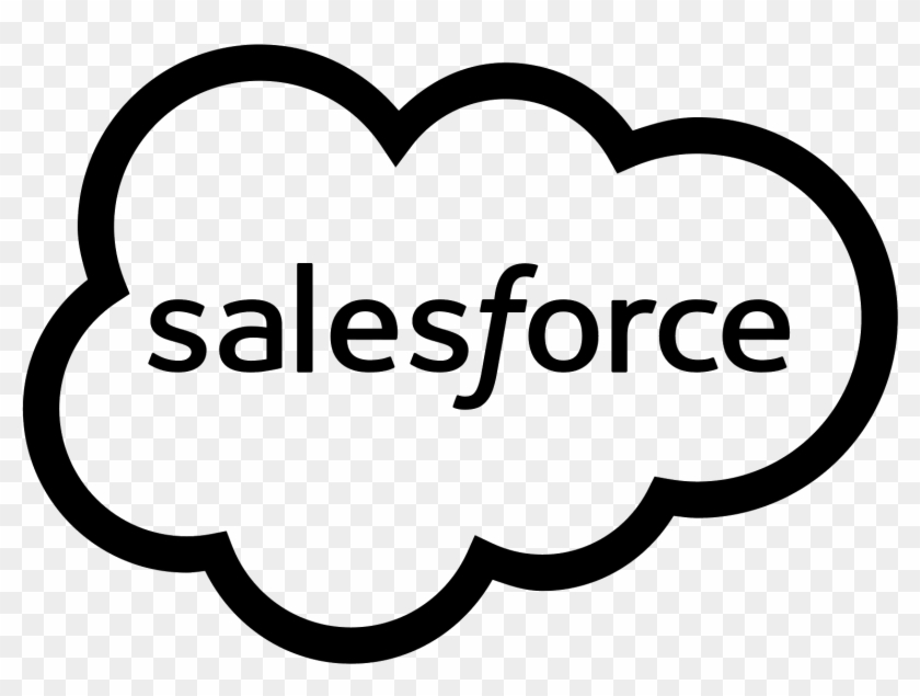 Salesforce Icon - Salesforce Logo White Png #1139891