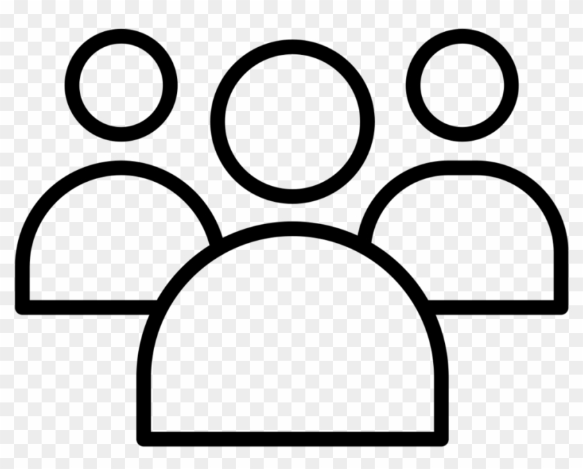 Community Gathering - Community Icon White #1139904