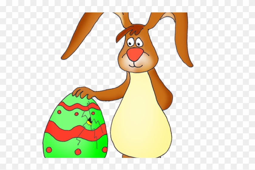 Easter Rabbit Clipart - Funny Easter Bunny #1139942