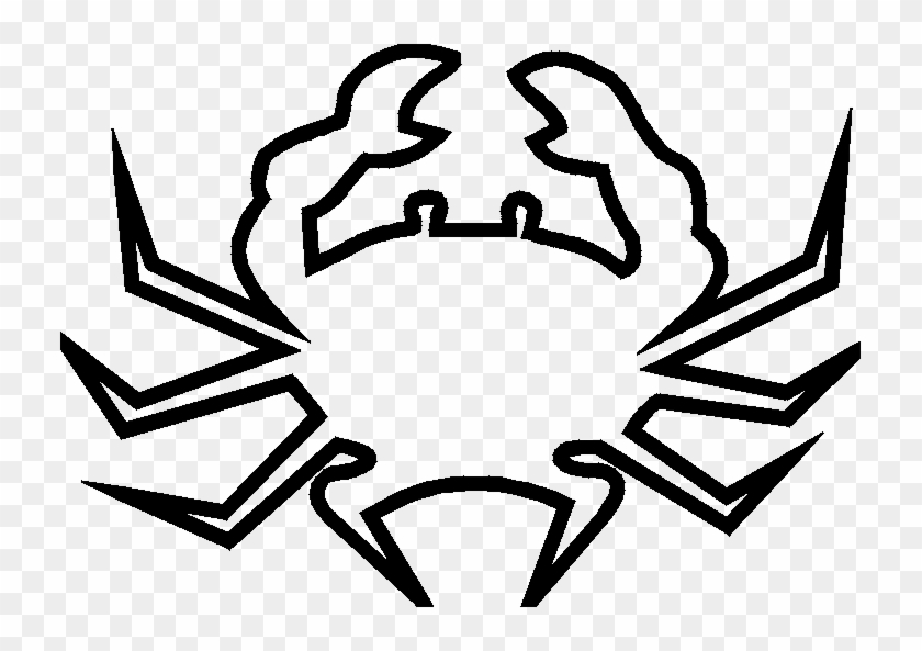 Lobster - Outline - Easy Crab Outline #1140112