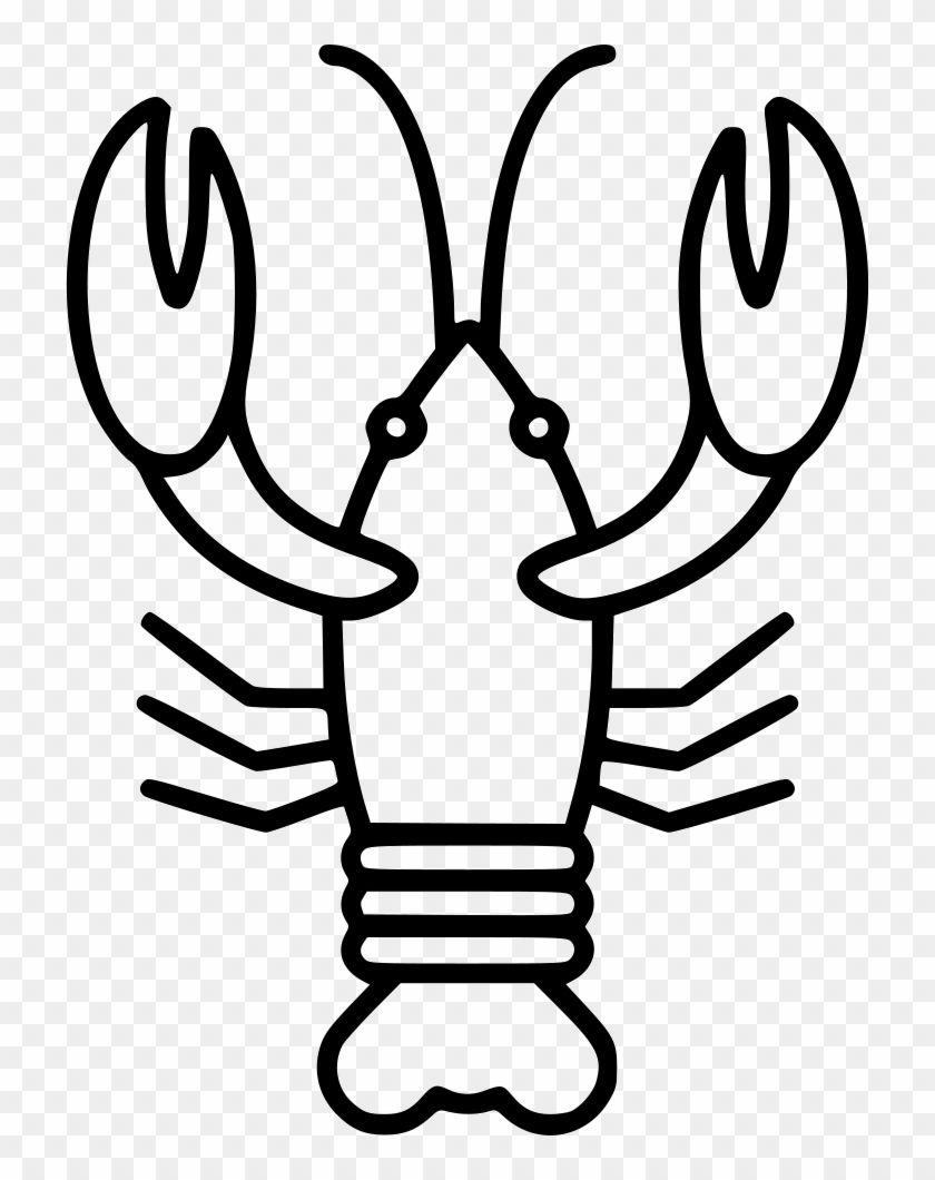Lobster Comments - Crawfish Icon Png #1140113
