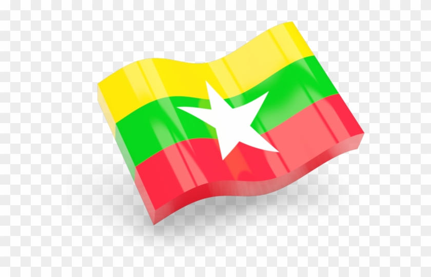 Illustration Of Flag Of Myanmar - New Zealand Flag Png #1140148