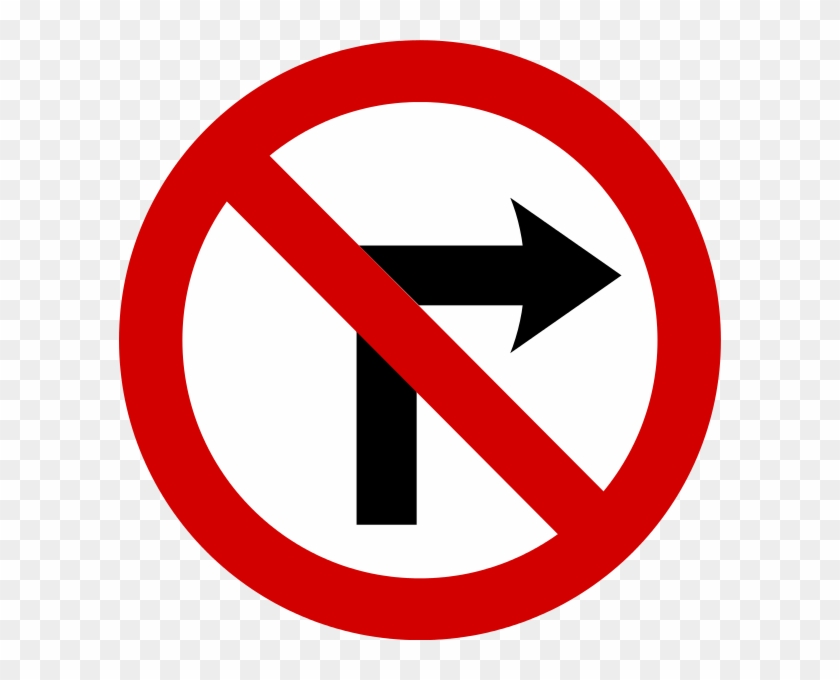 241 × 240 Pixels - No Turn Right Sign #1140233