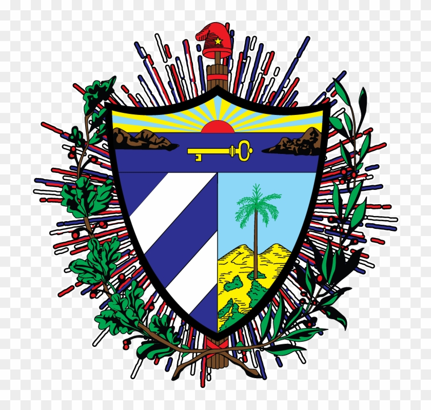 República De Cuba Coat Of Arms Heraldic Symbol Fasces - República De Cuba Coat Of Arms Heraldic Symbol Fasces #1140234