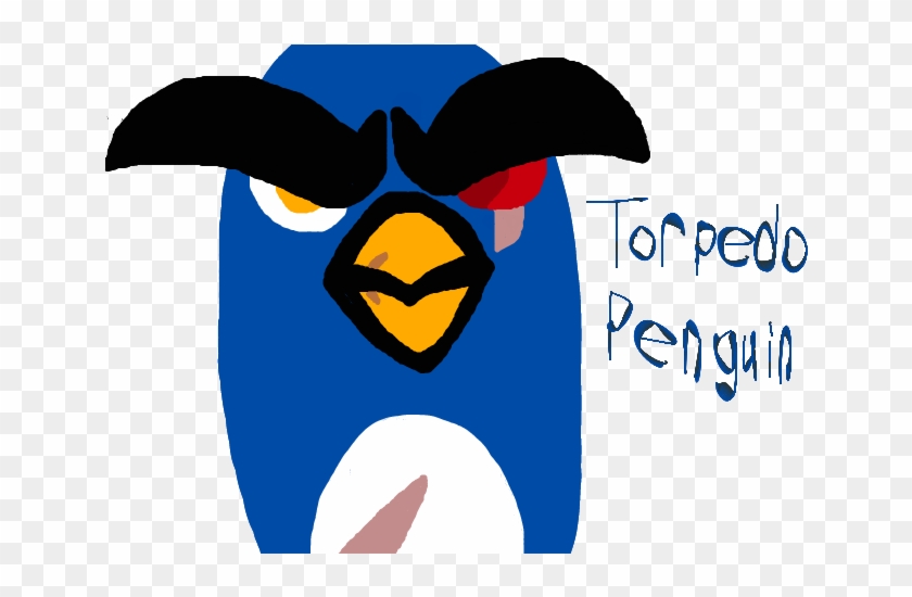Angry Birds -torpedo Penguin Da Muro Drawing By Worldofcaitlyn - Angry Birds -torpedo Penguin Da Muro Drawing By Worldofcaitlyn #1140269