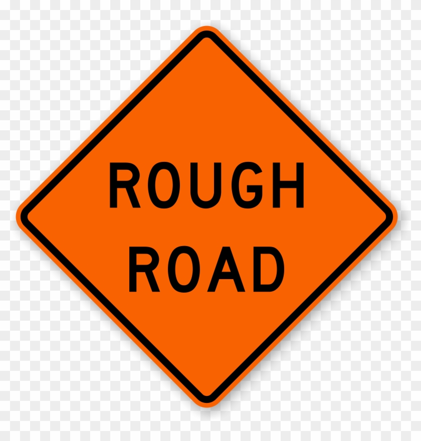 Right Winding Road Warning Signs - Road Construction Ahead Sign #1140316