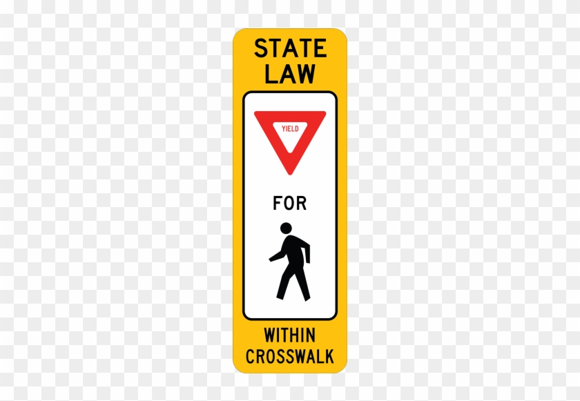 Pedestrian Sign #1140365