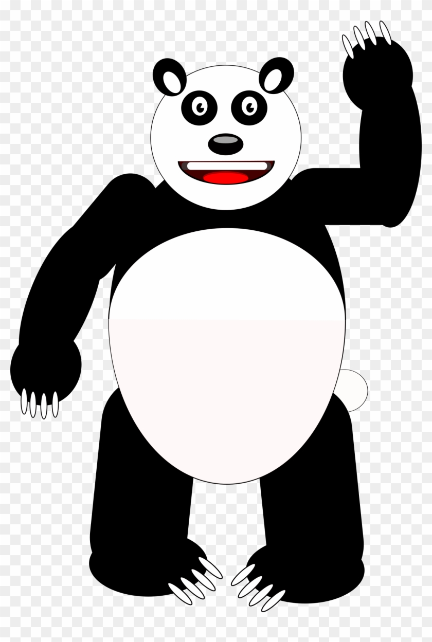 Dancing Panda Cartoon - Comic Panda #1140460