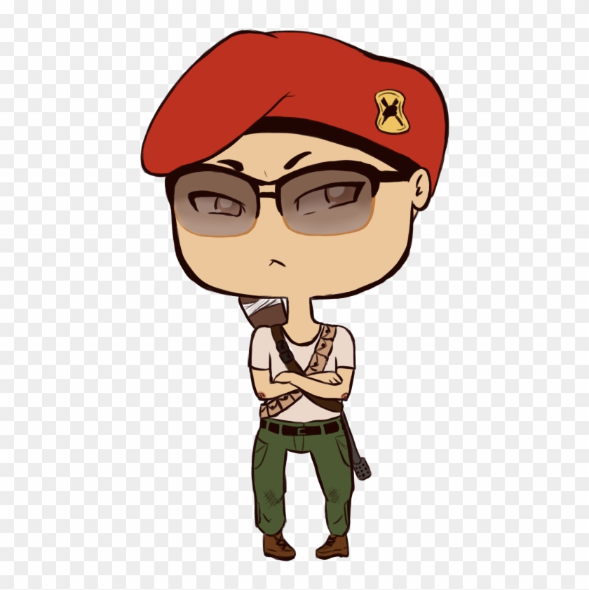 Fallout New Vegas Boone Chibi By Kellycosmonaut - Boone Fallout Fan Art #1140616