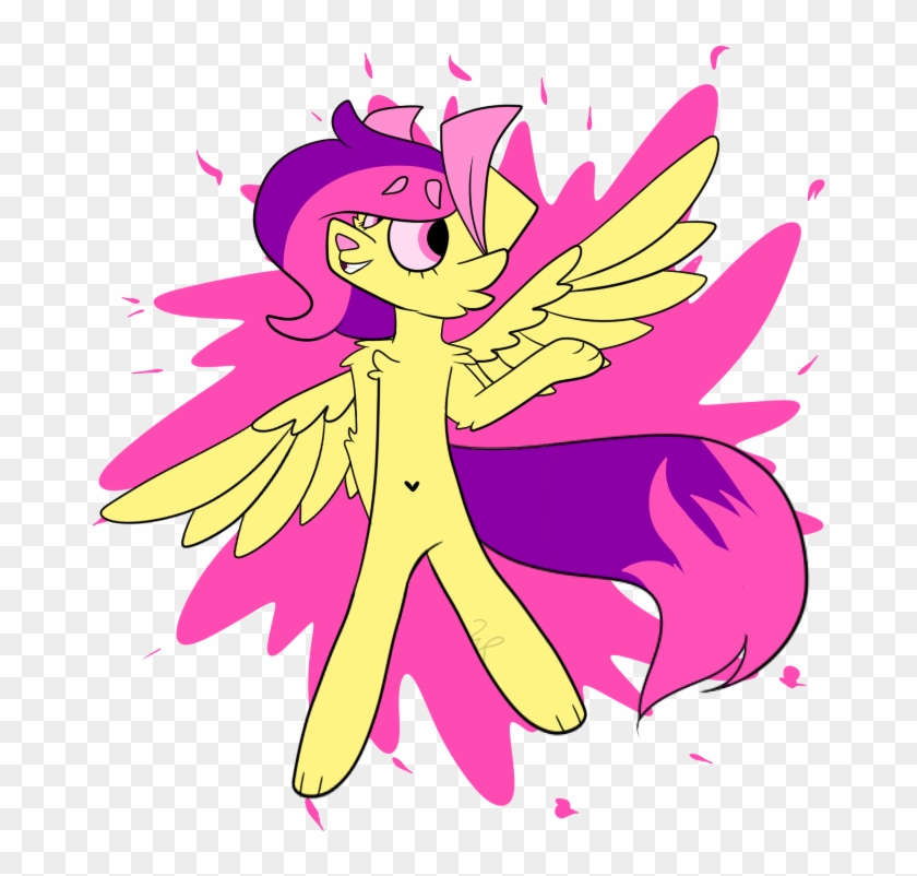 Brush Splatter In Vegas-liights Art Style By Wilderainbow - Fairy #1140664