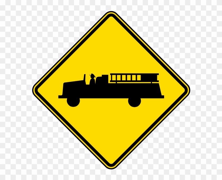 Emergency Vehicle Warning Signs #1140670