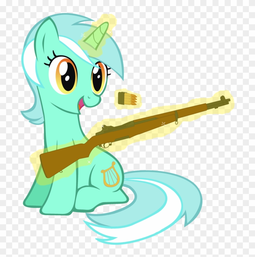 Totallynotabronyfim, Gun, Impact Font, Lyra Heartstrings, - Lyra Mlp #1140793