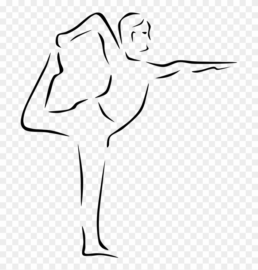 A cartoon character doing hilarious yoga poses, drawing on a white  background on Craiyon