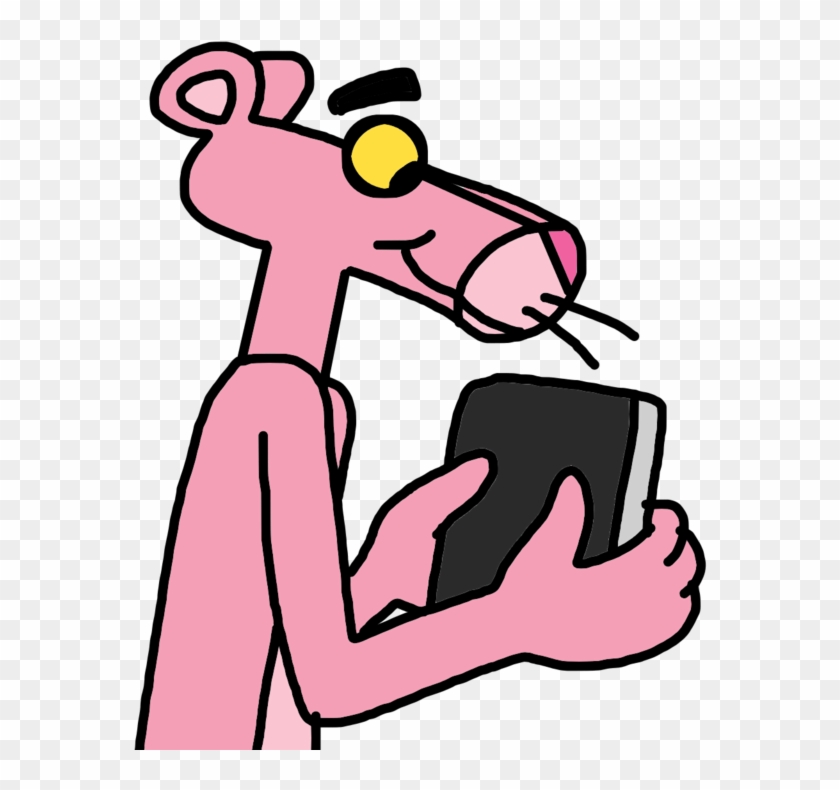 The Pink Panther With A Dvd Of A Horror Movie By Marcospower1996 - The Pink Panther #1140895