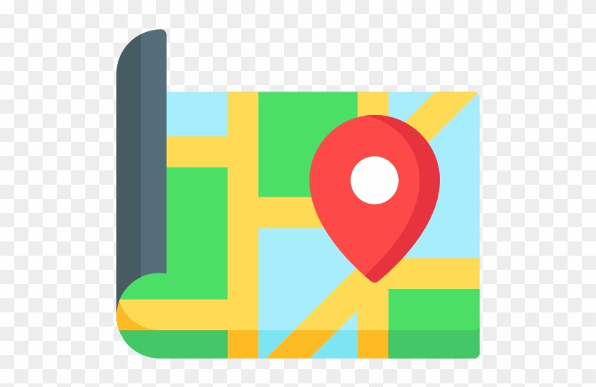 Map Free Icon - Graphic Design #1140900