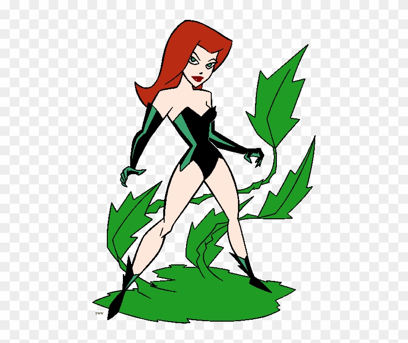 Poison Ivy Batman Clipart - Poison Ivy Coloring Pages #1140912
