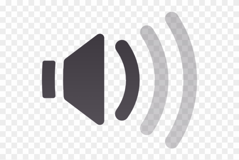 Audio Clipart Volume - Sound Icon Png #1140955