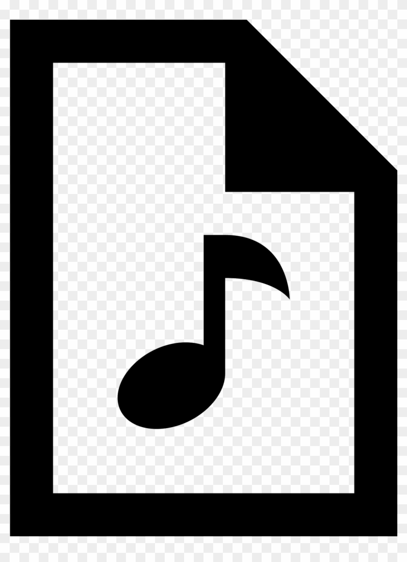 Audio File Icon - Icon - Free Transparent PNG Clipart Images Download