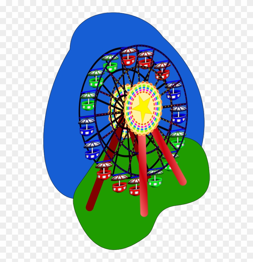 Free Ferris - Ferris Wheel Clipart #1141146