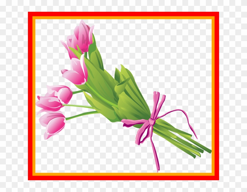 Bouquet Clipart Bouquet Of Flowers Clipart Png Fascinating - Flower Bouquet Vector #1141176